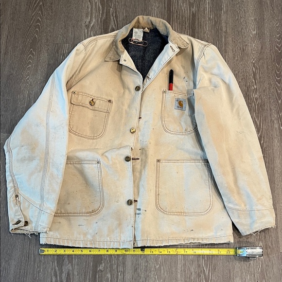 Carhartt Men's Beige Field Jacket - Picture 4 of 12